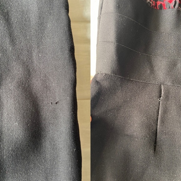 NWT Iries Maxi The Label Sleeveless Tie Neck Bodycon Dress S - Picture 13 of 14